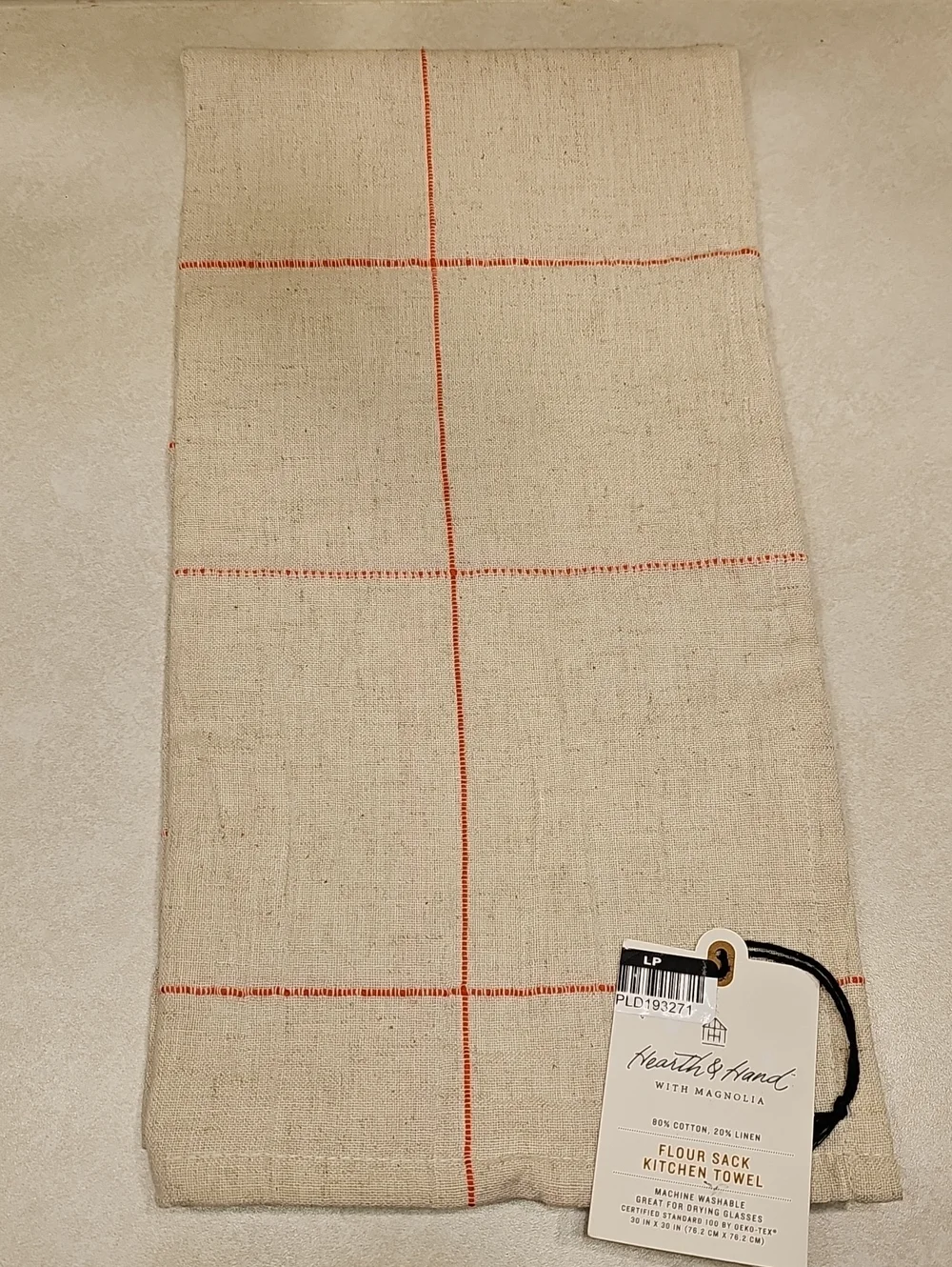 Poppy Flour Sack Kitchen Towel Hearth & Hand